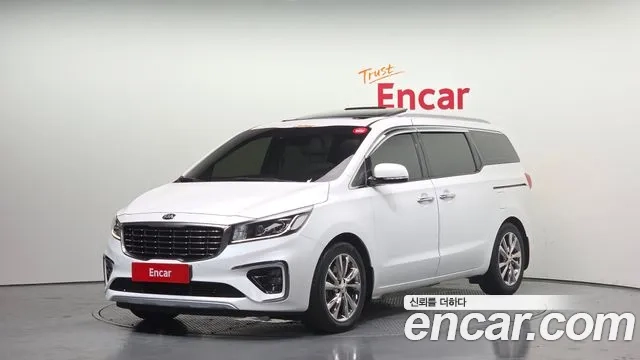 Kia The New Carnival 2020 Белый из Кореи