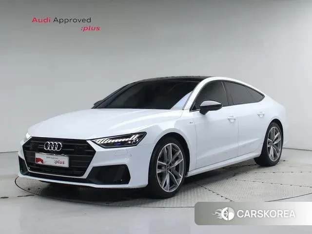 Audi A7 (4K) 2023 Белый из Кореи