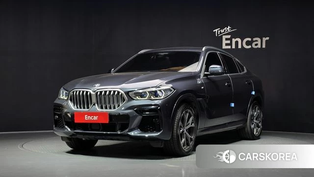 BMW X6 (G06) 2021 Серый из Кореи