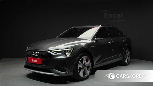 Audi e-Tron 2022 Серый из Кореи
