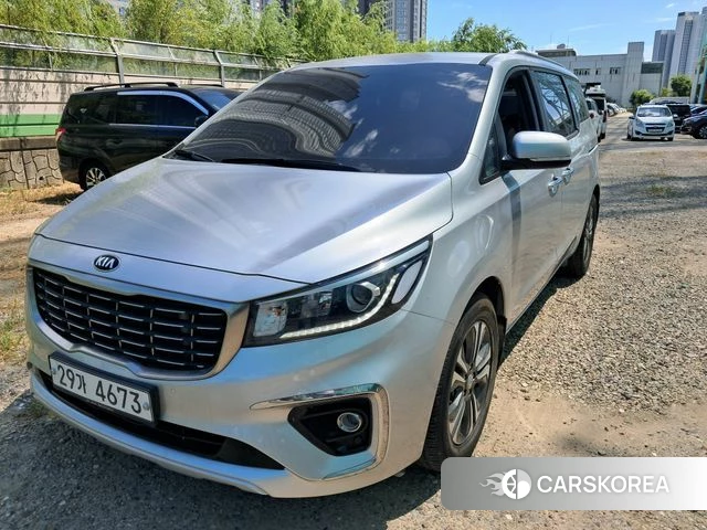 Kia The New Carnival 2019 Серебряный из Кореи