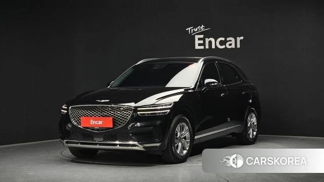 Genesis GV70 2022 Черный из Кореи