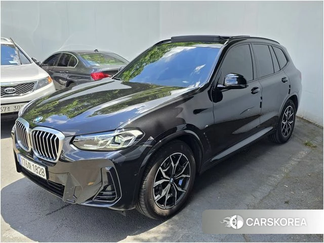 BMW X3 (G01) 2023 Черный из Кореи