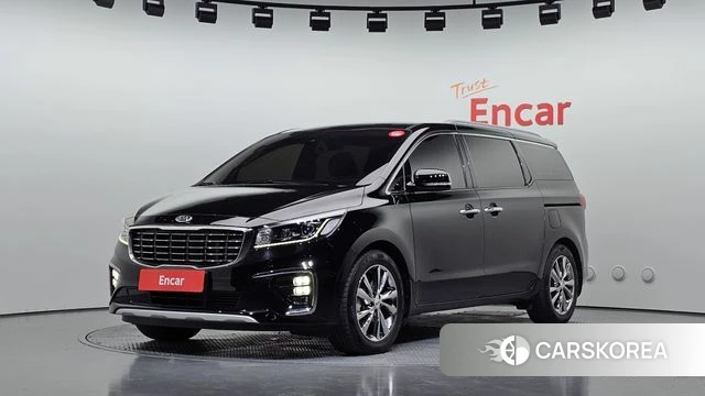 Kia The New Carnival 2018 Черный из Кореи