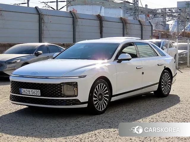 Hyundai Grandeur (GN7) 2024 Белый из Кореи