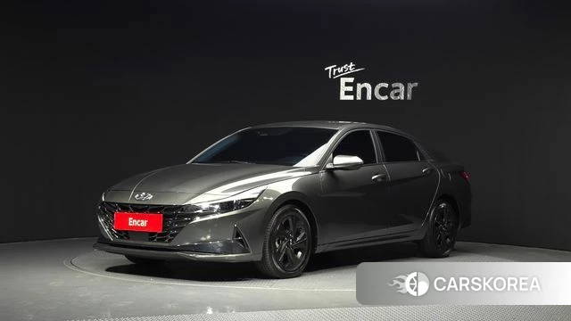 Hyundai Avante (CN7) 2021 Серый из Кореи