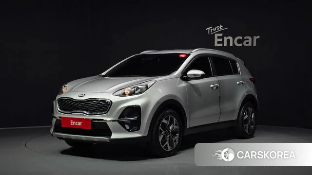 Kia Sportage The Bold 2021 Серебристо-серый из Кореи