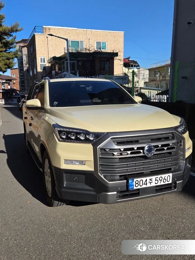 Ssangyong The New Rexton Sport 2022 Жемчужный цвет из Кореи