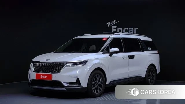 Kia Carnival 4th generation 2021 Белый из Кореи