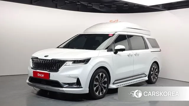 Kia Carnival 4th generation 2021 Белый из Кореи