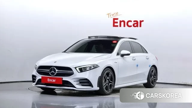 Mercedes-Benz A-Class W177 2021 Белый из Кореи