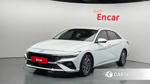 Hyundai The New Avante (CN7) 2024 Белый из Кореи