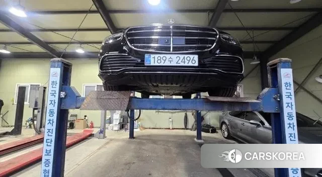 Mercedes-Benz S-Class W223 2023 Черный из Кореи