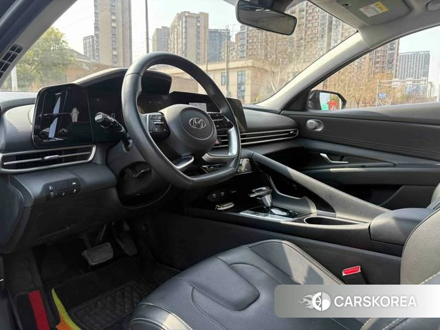 Hyundai Elantra 2022 Черный из Китая