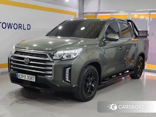 Ssangyong The New Rexton Sport 2021 Светло-зеленый из Кореи