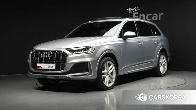 Audi Q7 (4M) 2023 Светло-серебряный цвет из Кореи