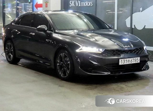 Kia K5 3rd generation 2023 Серый из Кореи