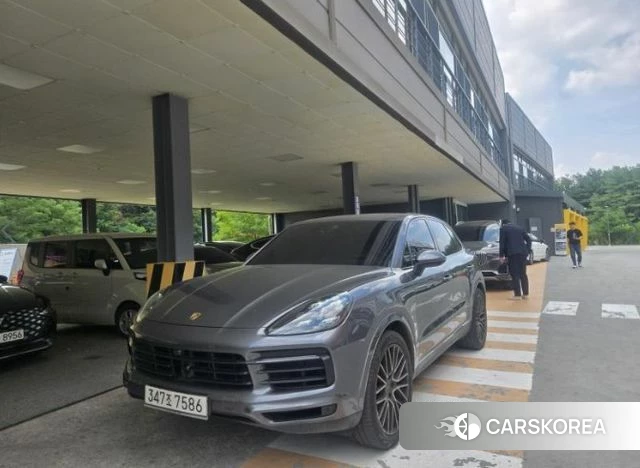 Porsche Cayenne (PO536) 2020 Серебристо-серый из Кореи