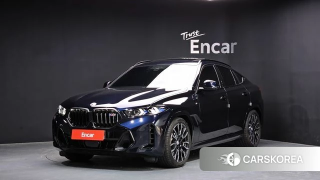BMW X6 (G06) 2025 Черный из Кореи
