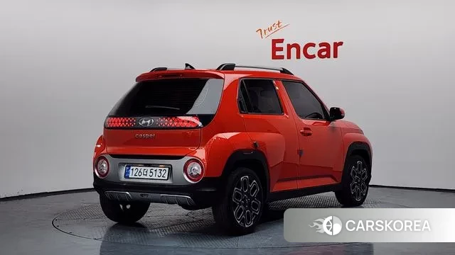 Hyundai Casper 2023 Красный из Кореи