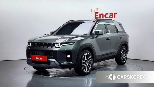 Ssangyong Torres 2022 Зеленый из Кореи