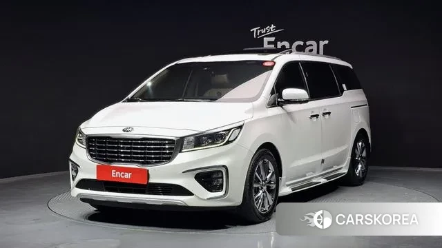 Kia The New Carnival 2019 Белый из Кореи