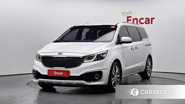 Kia All New Carnival 2018 Белый из Кореи