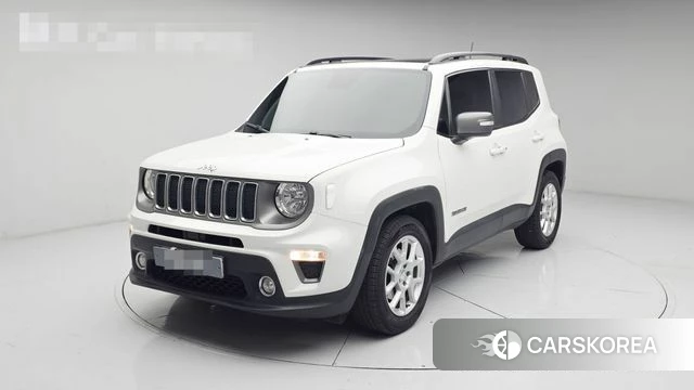 Jeep Renegade 2021 Белый из Кореи