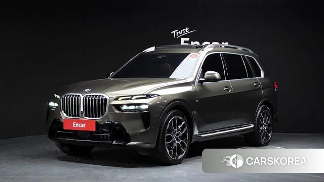 BMW X7 (G07) 2022 Цвет тростника из Кореи