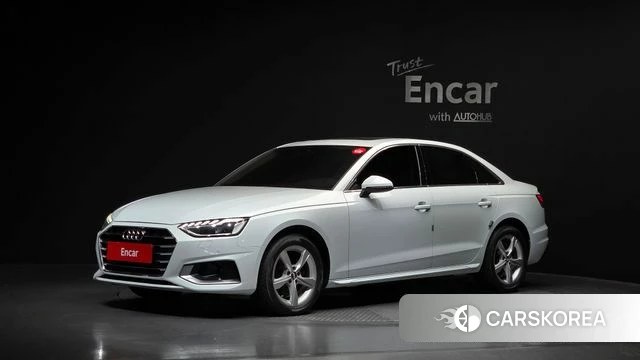 Audi A4 (B9) 2021 Белый из Кореи