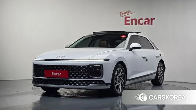 Hyundai Grandeur Hybrid (GN7) 2023 Белый из Кореи