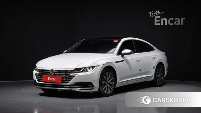 Volkswagen Arteon 2019 Белый из Кореи