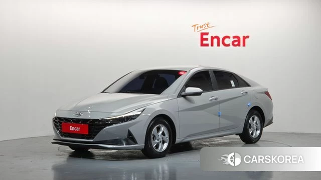 Hyundai Avante (CN7) 2020 Серебристо-серый из Кореи