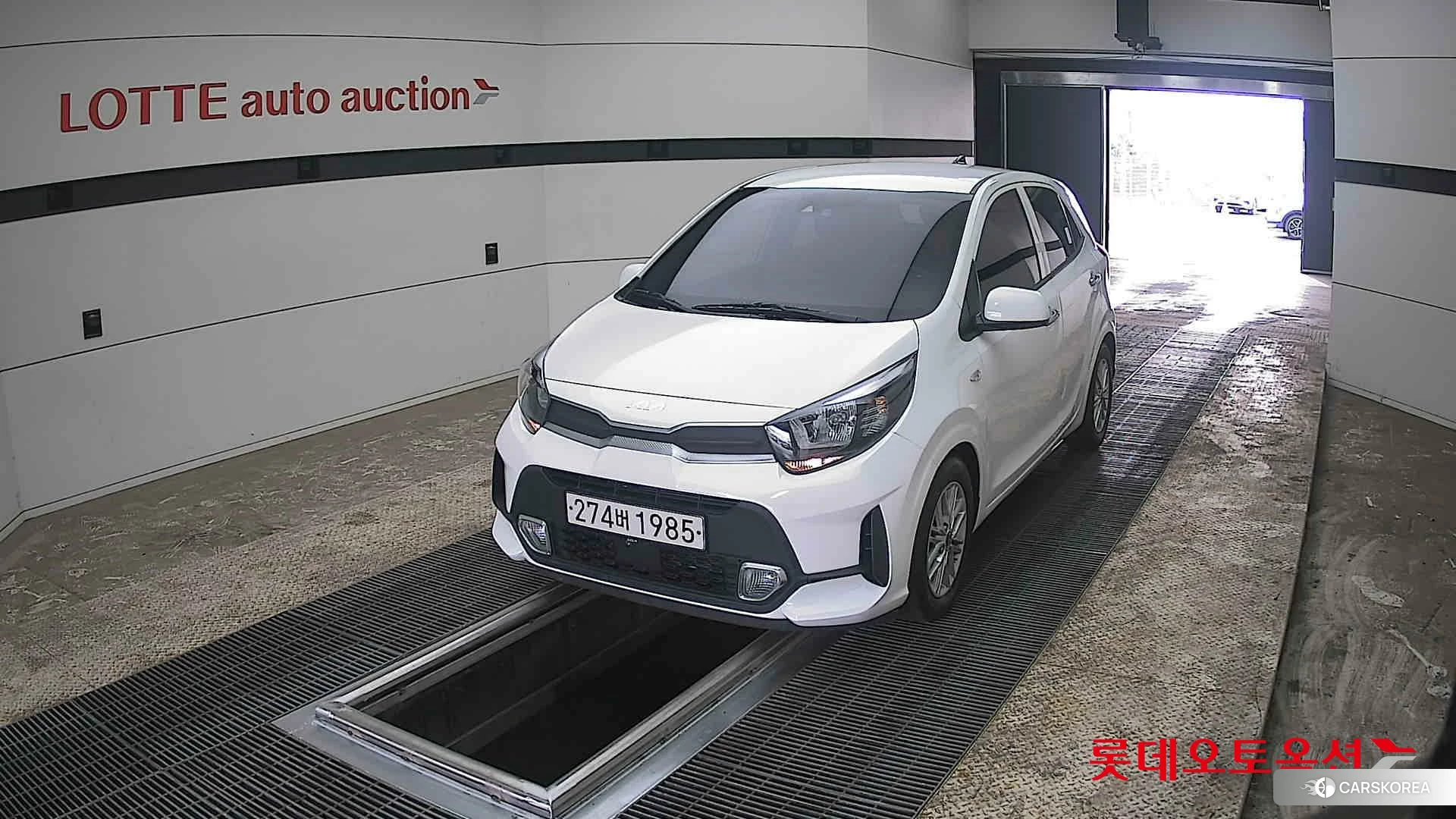 Kia Morning 2022 Белый из Кореи