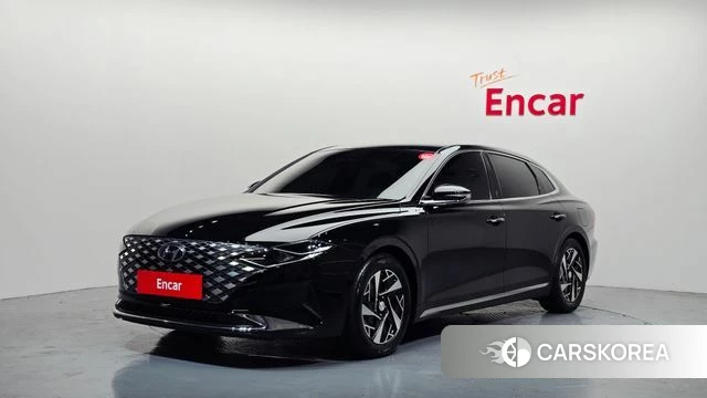 Hyundai The New Grandeur IG Hybrid 2022 Черный из Кореи