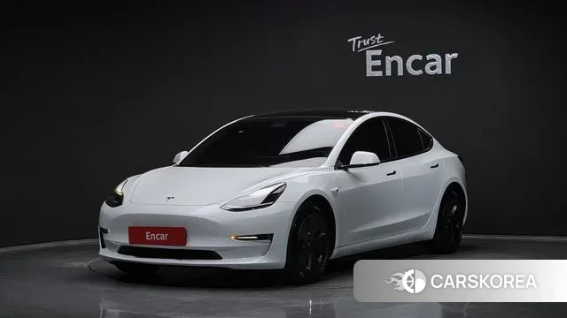 Tesla Model 3 2022 Белый из Кореи