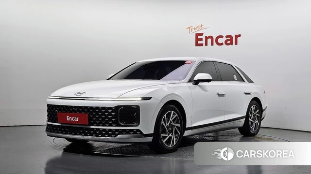 Hyundai Grandeur (GN7) 2023 Белый из Кореи