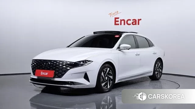 Hyundai The New Grandeur IG Hybrid 2021 Белый из Кореи