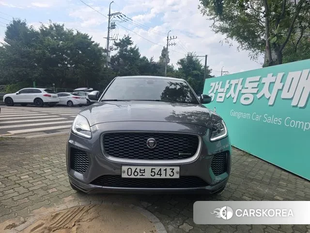 Jaguar E-PACE 2018 Серебристо-серый из Кореи