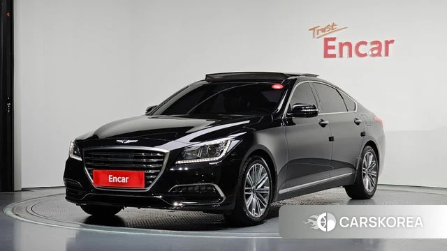 Genesis G80 2019 Черный из Кореи