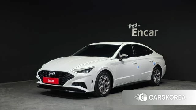 Hyundai Sonata (DN8) 2021 Белый из Кореи