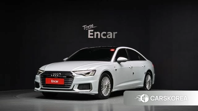 Audi A6 (C8) 2020 Белый из Кореи
