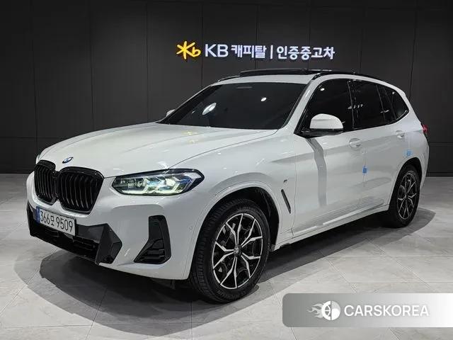 BMW X3 (G01) 2022 Белый из Кореи