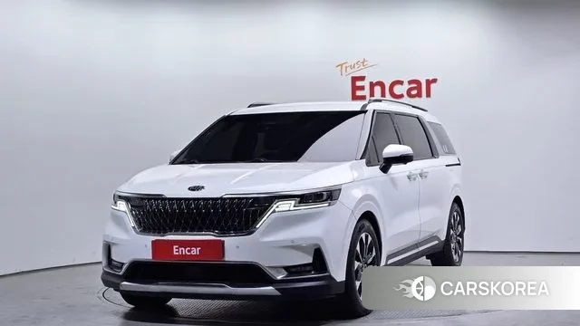 Kia Carnival 4th generation 2020 Белый из Кореи