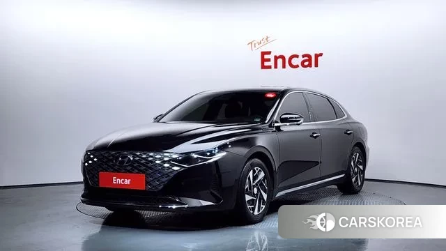 Hyundai The New Grandeur IG Hybrid 2021 Черный из Кореи