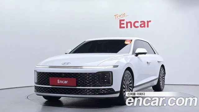 Hyundai Grandeur Hybrid (GN7) 2023 Белый из Кореи