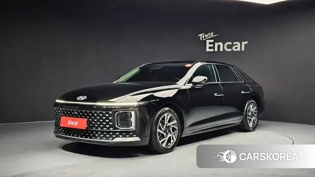 Hyundai Grandeur Hybrid (GN7) 2022 Черный из Кореи