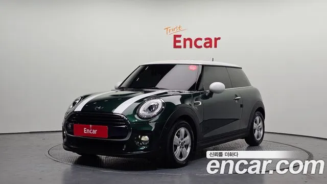 Mini Cooper 2018 Зеленый из Кореи