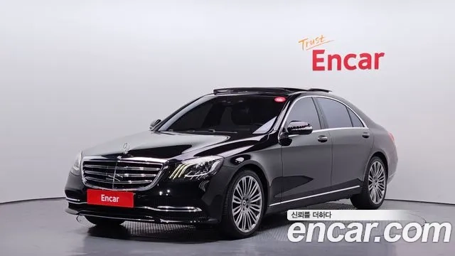 Mercedes-Benz S-Class W222 2018 Черный из Кореи