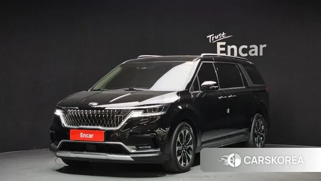 Kia Carnival 4th generation 2021 Черный из Кореи